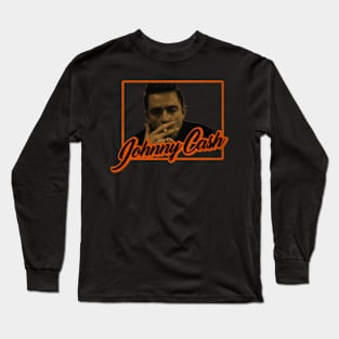 Johnny Cash - country music Long Sleeve T-Shirt